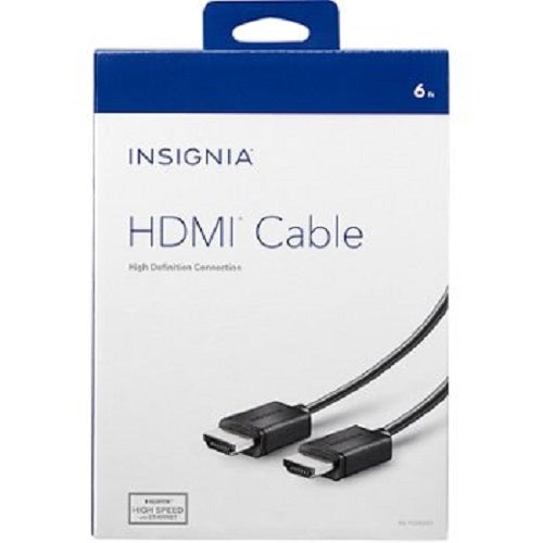 Insignia NS-PG06501C 6ft HDMI Cable Matte Black by INSIGNIA - Open Box condition - Image 2