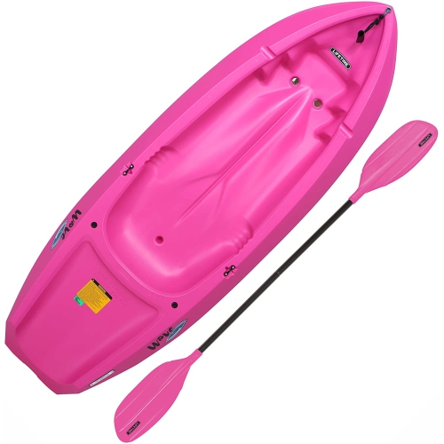 LIFETIME Wave 72" Youth Kayak with Paddle, Pink