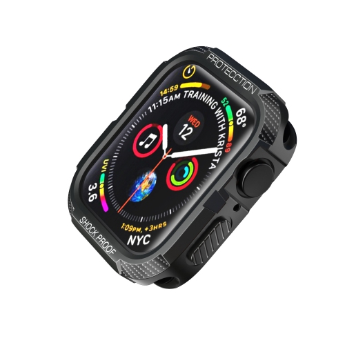 NAVOR  Case Compatible With Apple Iwatch 45MM 44MM Series 7/6/se/5/4, Military Grade Tpu Soft Shock Proof Watch Bumper Protection Durable Cover