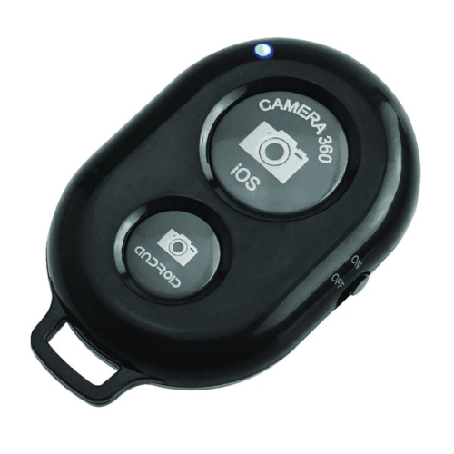 CJ Tech 10-In Selfie Ring Light with Bluetooth Shutter and Tripod - Black