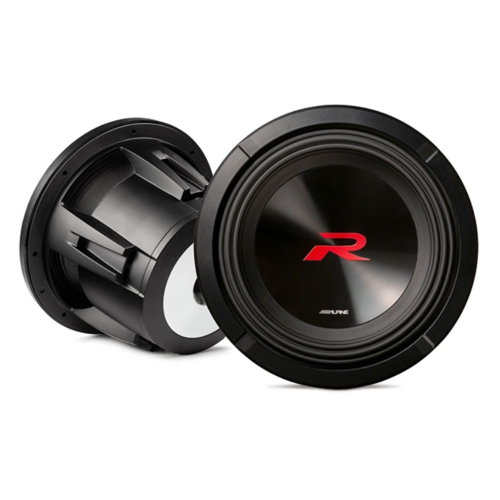 Alpine R2-W10D4 R Series 10" subwoofer with dual 4-ohm voice coils