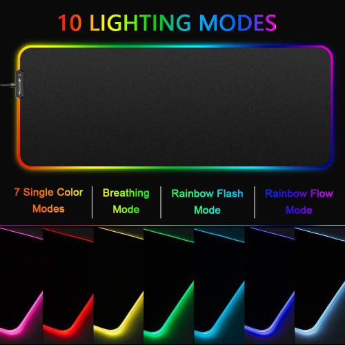 Ensembles de clavier de jeu K13 souris de jeu USB filaire 104 touches rétroéclairage DEL arc-en-ciel clavier de jeu ergonomique + 2400 ppp 4 boutons