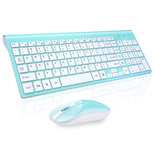 Wireless Keyboard Mouse Combo, cimetech Compact Full Size Wireless
