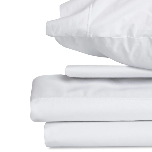 DB Chez Vous - Microfiber Sheet Set, Hypoallergenic, Queen Size, White