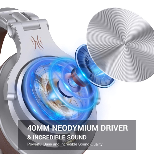 OneOdio A71 Wired Over Ear Headphones, Studio Headphones with SharePort, Professional Adapter-Free Monitor Recording & Mixin