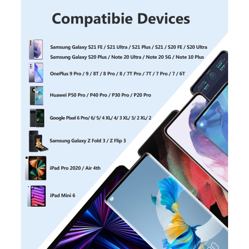 Écouteurs USB-C avec microphone pour S21 FE S20 Ultra de Samsung, écouteurs bouton stéréo AILZPXX HiFi type C avec fil No