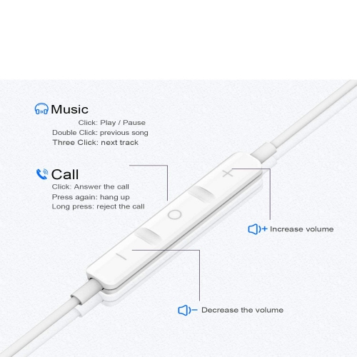 Hi-Res Extra Bass Earbuds Noise Isolating in-Ear Headphones Wired Earbuds with Microphone for iPhone, iPad, MP3, Huawei, Sam