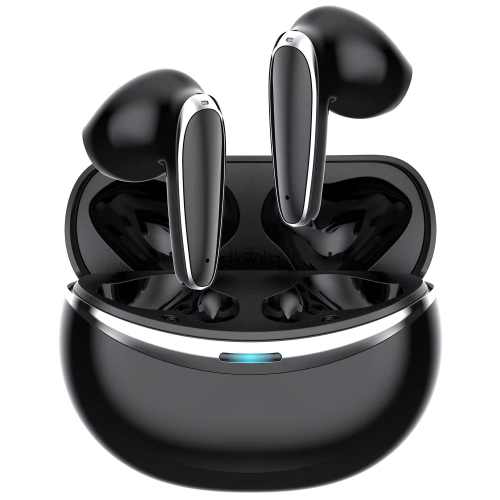 HLD  Wireless Earbuds, Bluetooth Wireless Earphones With 4 Mics Call Noise Reduction 35H Playtime, Touch Control, Hi-Fi Stereo Au