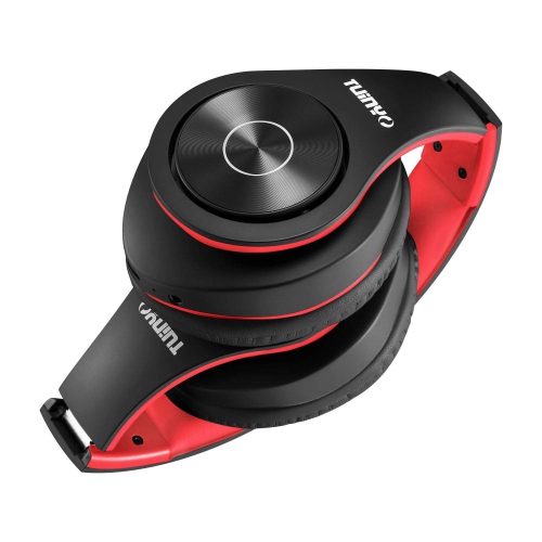 TUNIYO Bluetooth Headphones,Tuinyo Over Ear Stereo Wireless Headset 35H Playtime with Deep Bass,Soft Memory-Protein Earmuffs