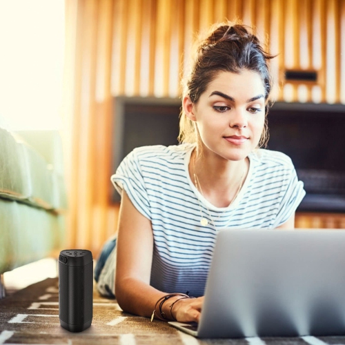 Bluetooth Speaker, Portable Wireless Speaker with 25Hrs Playtime, Rich Bass Stereo Sound, IPX7 Waterproof, Built-in Mic, Smo