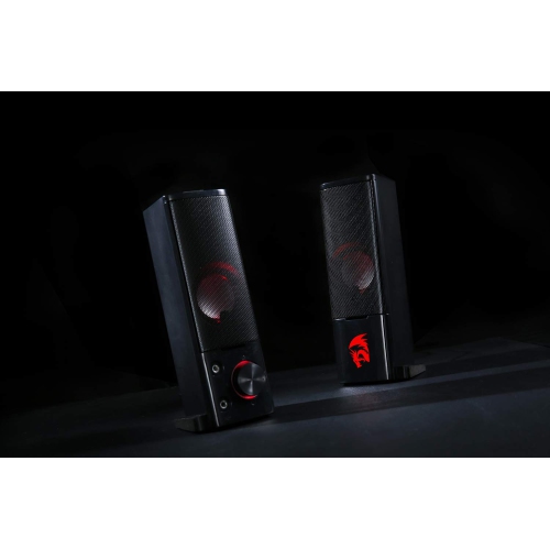 Redragon GS550 Orpheus PC Gaming Speakers, 2.0 Channel Stereo Desktop Computer Sound Bar with Compact Maneuverable Size, Qua