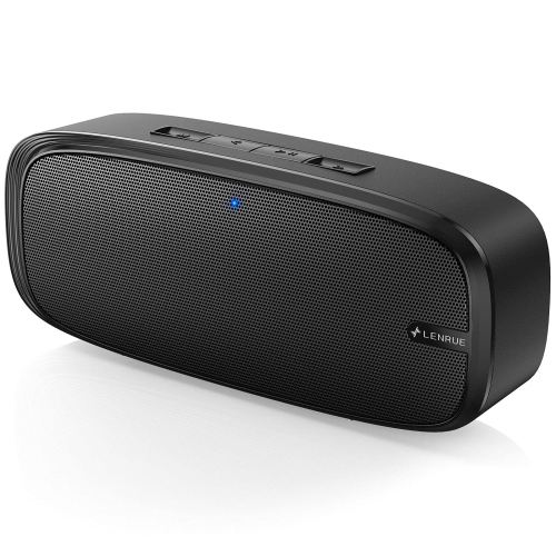 LENRUE Bluetooth Speaker, Wireless Portable Speaker with Loud Stereo Sound, Rich Bass, 12-Hour Playtime, Built-in Mic. Perfe