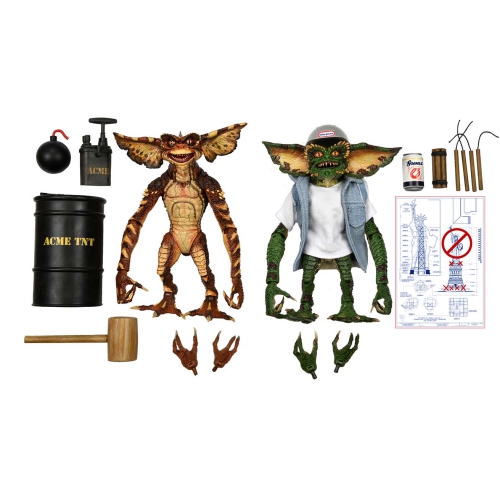 Gremlins 6 Inch Action Figure Ultimate 2-Pack - Demolition Gremlins