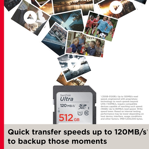 SanDisk 128GB Ultra SDXC Memory Card -
