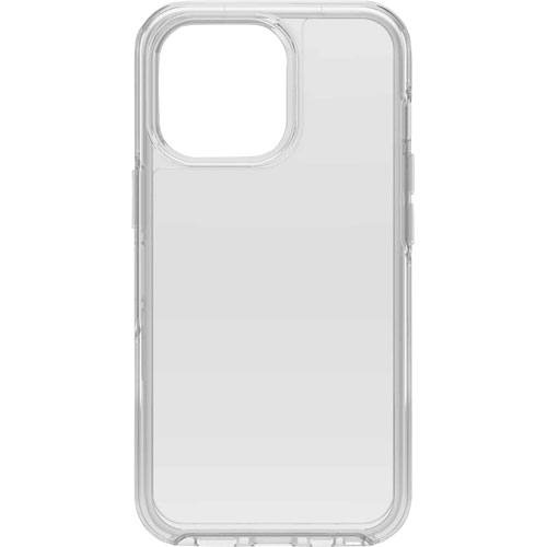 otterbox symmetry fitted hard shell case for iphone 13 clear