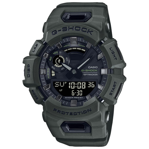 Montre sport de 48,9 mm à chronographe pour hommes G-Shock de Casio - Vert/Noir