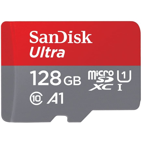 SanDisk 128GB Ultra Micro SDXC Memory Card - + Adapter