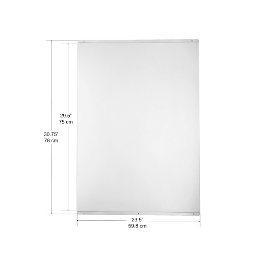 Ancona 24" Stainless Steel Backsplash