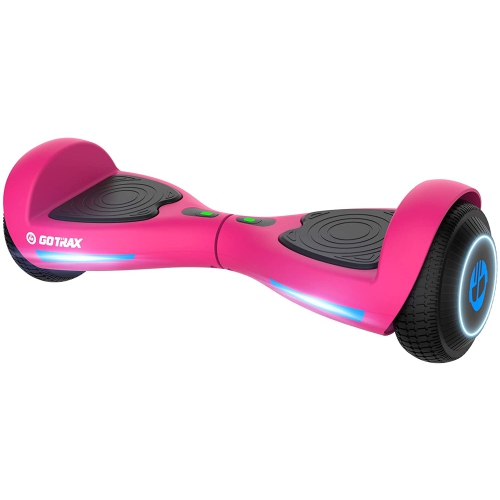 GOTRAX (Open Box)  Fx3 Hoverboard With 6.5" Led Wheels & Headlight, Balancing Scooters for 44-176Lbs Kids Adults - Pink