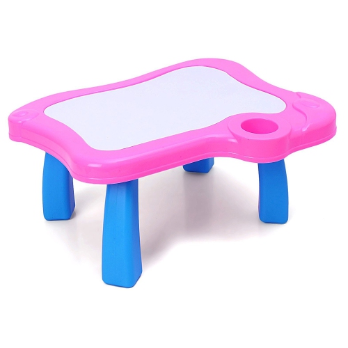 2 In 1 My First Painting Desk Drawing Project Table Kids Learning Painting Project Table for Boys Girls