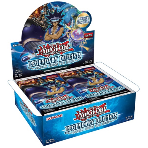 YuGiOh! Trading Card Game: Legendary Duelists - Duels from the Deep Booster Box Yu-Gi-Oh! 36 packs, 5 cards per pack