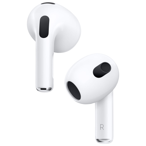 Remis à neuf - Écouteurs boutons 100 % sans fil AirPods Apple (3rd génération) avec étui de chargement MagSafe - Blanc