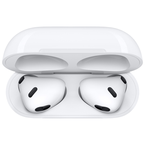 Remis à neuf - Écouteurs boutons 100 % sans fil AirPods Apple (3rd génération) avec étui de chargement MagSafe - Blanc