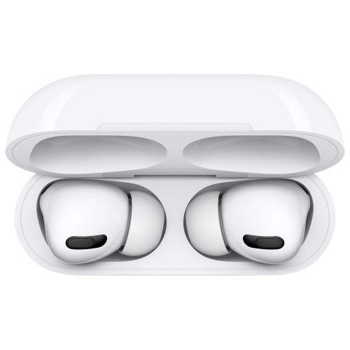 Remis à neuf - Écouteurs boutons 100 % sans fil à suppression du bruit AirPods Pro Apple avec étui de chargement MagSafe - Blanc