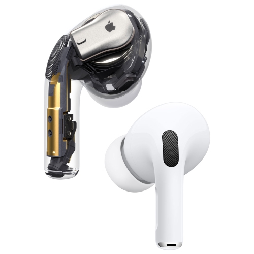 Apple AirPods Pro In-Ear Noise Cancelling True Wireless Earbuds with Wireless Charging Case - White by APPLE - Refurbished condition - Image 8