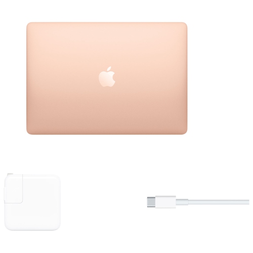 Refurbished - Apple MacBook Air 13.3" w/ Touch ID (Fall 2020) - Gold (Apple M1 Chip / 256GB SSD / 8GB RAM) - En