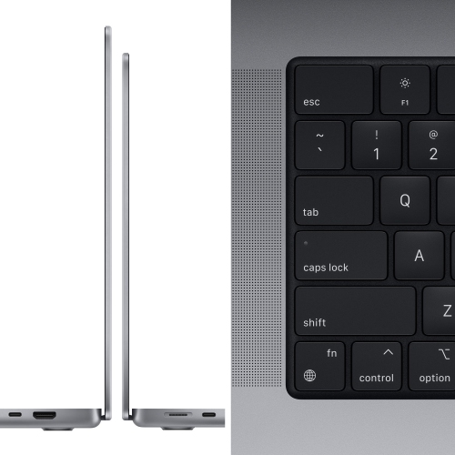 Apple MacBook Pro 16" (2021) - Space Grey (Apple M1 Max Chip / 1TB SSD / 32GB RAM) - English by APPLE - Refurbished condition - Image 5