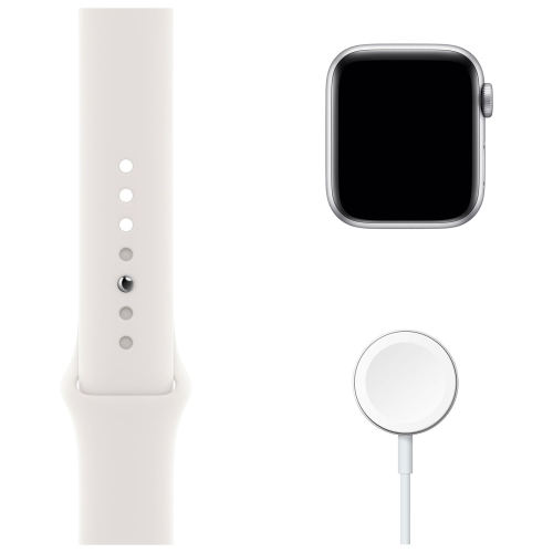 Apple Watch Series 6 (GPS) 40mm Silver Aluminum Case with White Sport Band by APPLE - Refurbished condition - Image 8