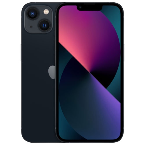 Image 1 of 10.. Refurbished - Apple iPhone 13 512GB - Midnight - Unlocked