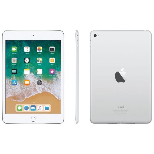 Refurbished - Apple iPad mini 4 128GB With Wi-Fi & 3G/4G/4G LTE - Silver