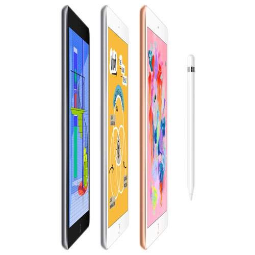 Apple iPad 9.7" 32GB with Wi-Fi - Silver (6th Generation) by APPLE - Refurbished condition - Image 3