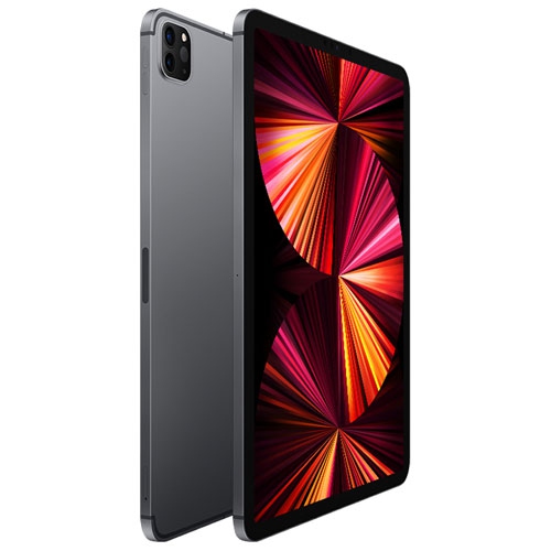 Refurbished - Apple iPad Pro 11" 128GB with Wi-Fi & 5G (3rd Generation) - Space Grey