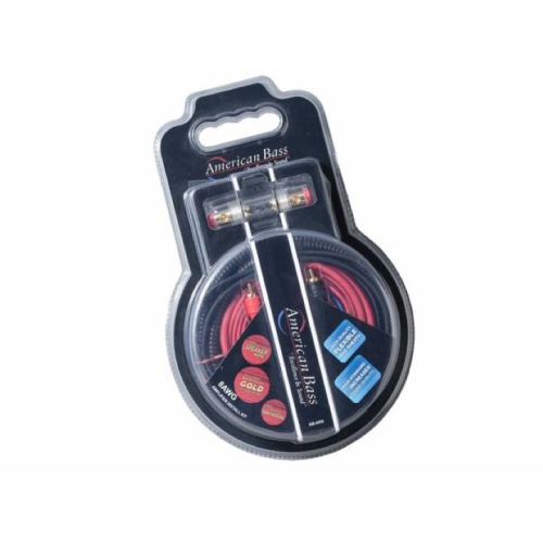 Image 1 of 1.. American Bass AB-AK8 8 Gauge CCA Amplifier Wiring Kit
