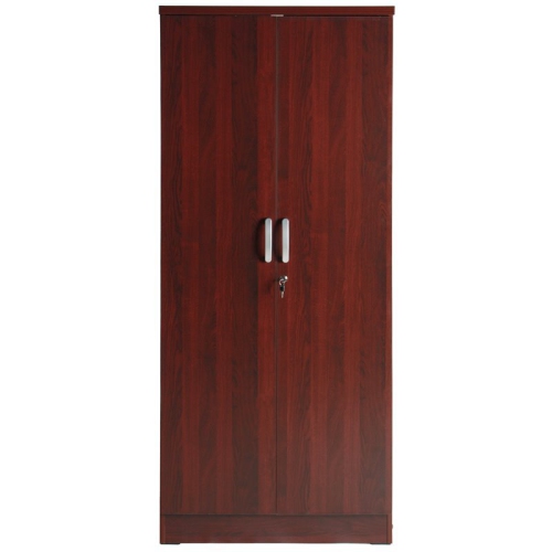 Better Home Products – Armoire en bois à deux portes Harmony, acajou