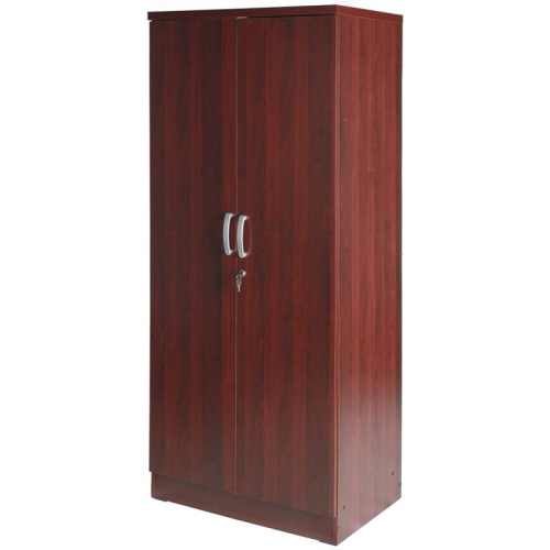 Better Home Products – Armoire en bois à deux portes Harmony, acajou