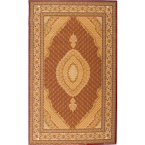 RUG BRANCH  Faris Traditional Persian Medallion Indoor Area Rug