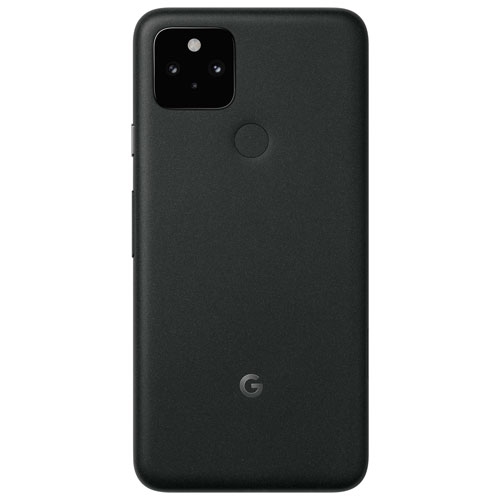 Remis à neuf - téléphone intelligent Pixel 5 de 128 Go de Google - juste noir - Déverrouillé