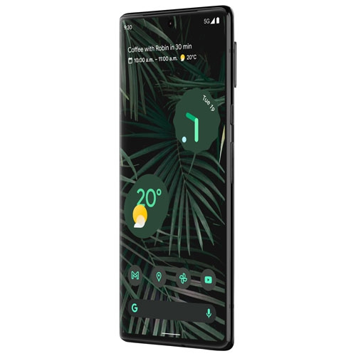 Remis à neuf - Pixel 6 Pro de 128 Go de Google - Noir orageux - Déverrouillé