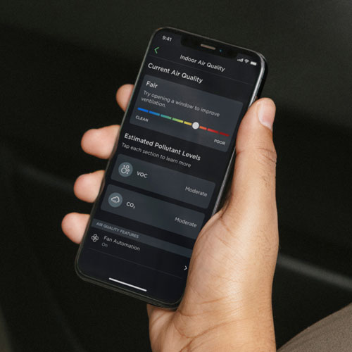 Thermostat intelligent Wi-Fi haut de gamme d'ecobee - Noir