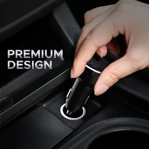2 Port USB Chargeur rapide pour l'auto Quick Charge 3,0 Multi Protection Recharge dans l'auto