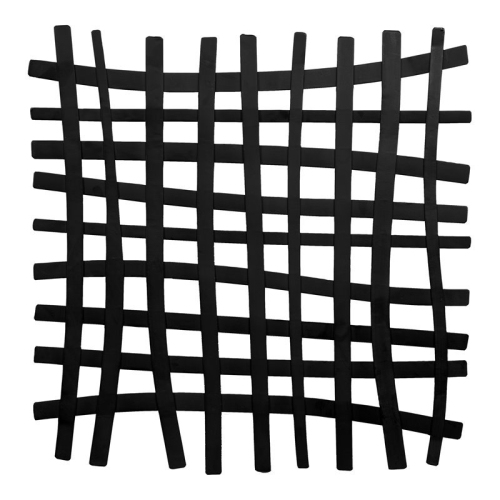 UTTERMOST  Gridlines Square Abstract Grid Pattern Iron Metal Wall Decor In In Black