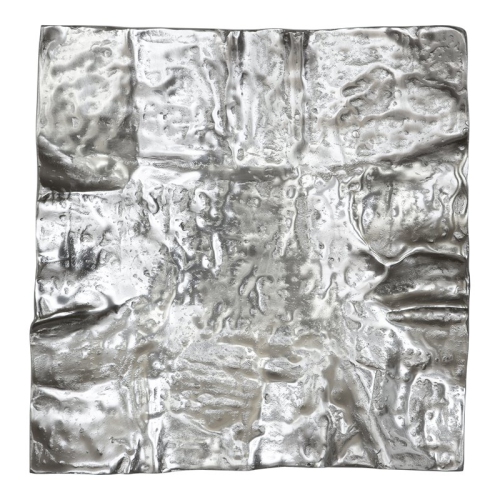 UTTERMOST  Archive Organic Shape Contemporary Aluminum Wall Decor In Nickel