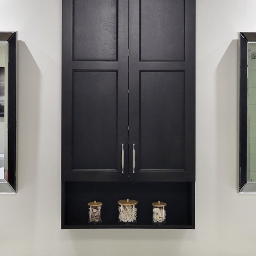 ITY International - Ensemble de 1 Grand et 2 Petits Pot de Rangement avec Couvercle en Bambou