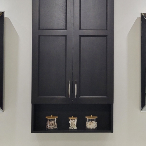 ITY International - Ensemble de 2 Grand et 1 Petits Pot de Rangement avec Couvercle en Bambou