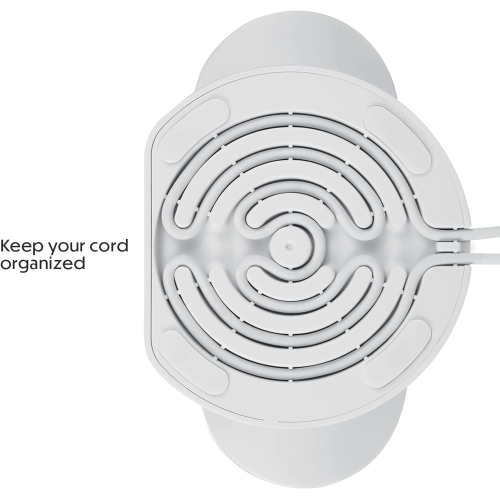 Wasserstein Adjustable Stand for Google Nest Hub - Made for Google (Chalk)