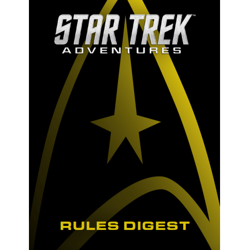 Aventures Star Trek de Modiphius Entertainment : Livre de couverture souple du cahier de règlements